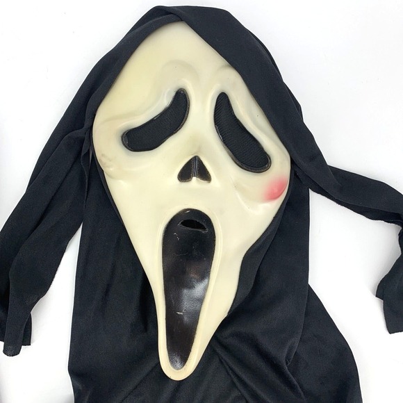 Ghostface Scream Mask Vintage Fun World Easter Unlimited Scary Movie Wassup Lot - Picture 4 of 8